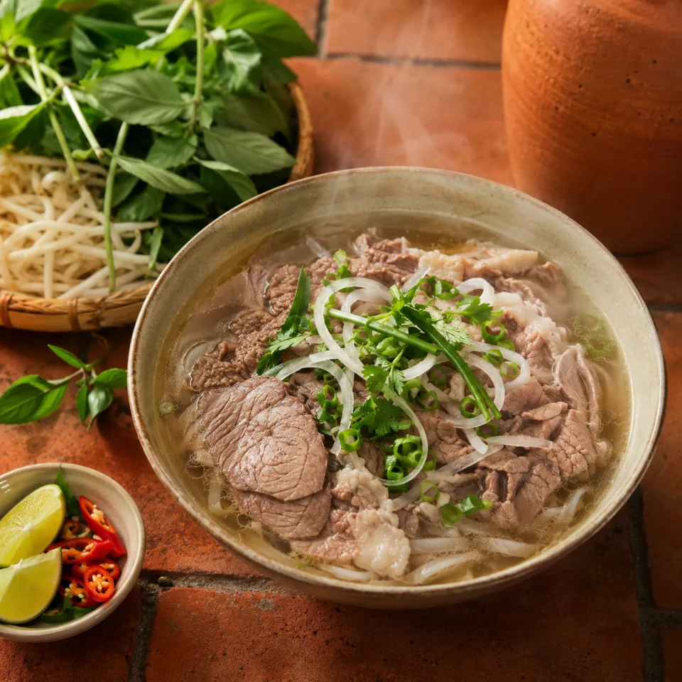 Bàn ăn tại Huỳnh Văn Danh